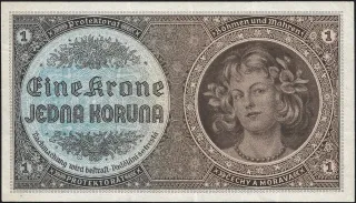 Czech Republic 1 Koruna, 1940 image